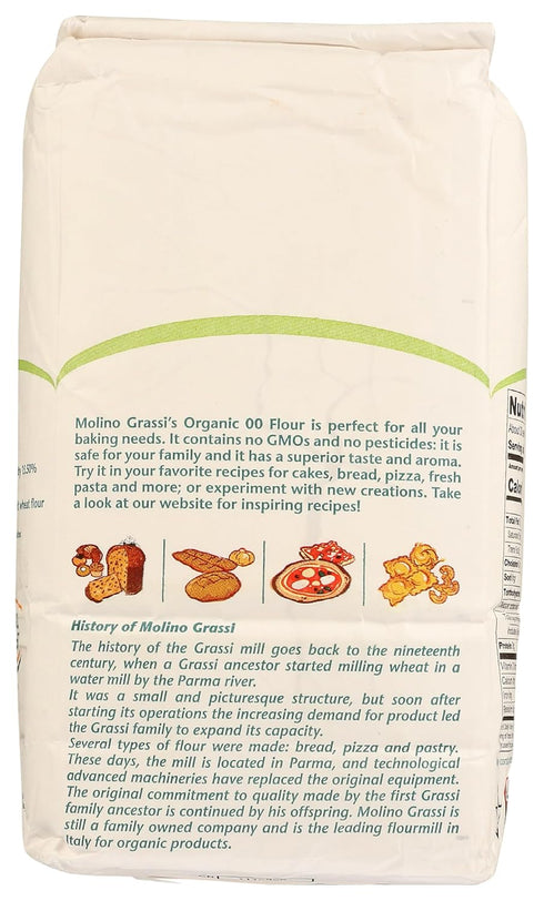 Molino Grassi 00 35.2 OZ Organic Italian Flour