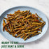 14.5 oz. Pack 12 Del Monte No Soy Teriyaki Whole Green Beans, Cans