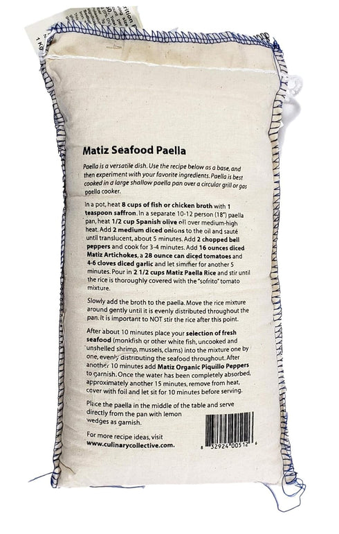 (2.2 lbs.) (1 Matiz Espaa Bomba Paella Rice from Spain Firm, Natural Spanish Grain | Round, Medium Short | Risotto