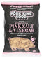 Pork King Good Himalayan Pink Salt & Vinegar Pork Rinds, 7 OZ FAMILY SIZE, Chicharrones - Keto Snacks