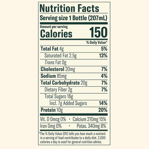 7 oz Chobani Mango Low-Fat Greek Yogurt Drink Fl