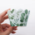 24 Eucalyptus Greenery Floral Cupcake Wrappers for Wedding, Bridal Shower, and Baby Shower Dessert Decor