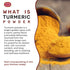 Spicy World 5 LB Turmeric Powder Jar Gluten Free, Bulk Turmeric with Curcumin, Ground Haldi Spice for Cooking, Pure