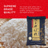 15 (Pack 1) SHIRAKIKU Hitomebore Short Grain Rice | Japanese Style White Short Grain Rice | Uncooked Premium Quality