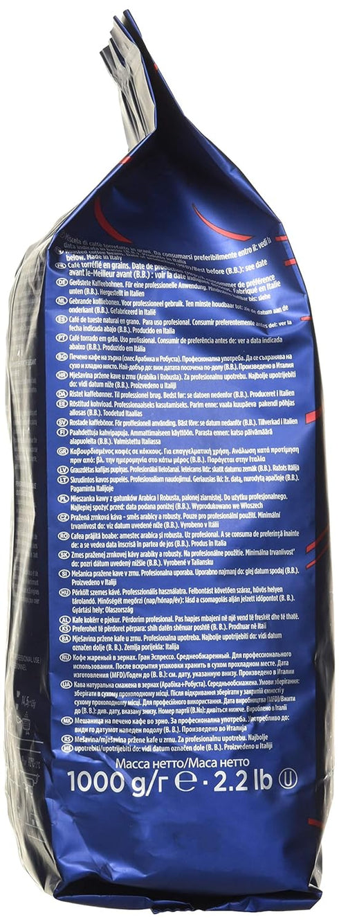 2.2-lbs (Pack 2) Lavazza medium roast Grand Espresso Whole Bean Coffee