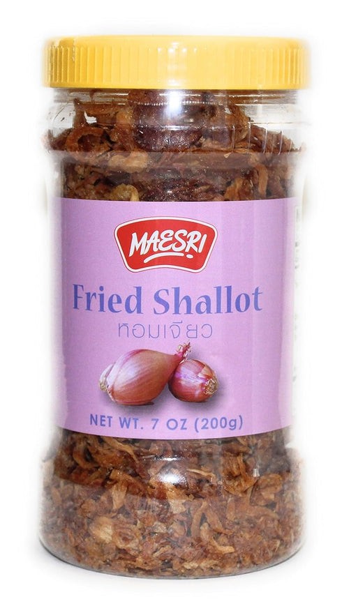Pack, 7 10.5 2 Maesri Fried Shallot & Fried Garlic Combo Ingredient & Garnish widely used in Asian Cooking, Ounce