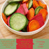 laweny 6.70oz snacks190g Dry radish slices freeze-dried three-color radish slices fruit and vegetable crisp slices
