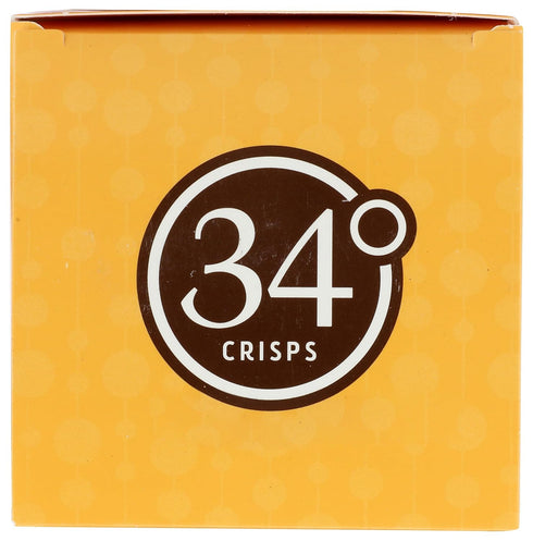 34 Degrees Sesame Crisps - Thin, Light & Crunchy Crisps, Single Pack (4.5oz)