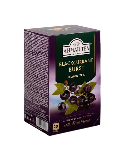 20 Count (Pack 6) Ahmad Tea Blackcurrant Burst