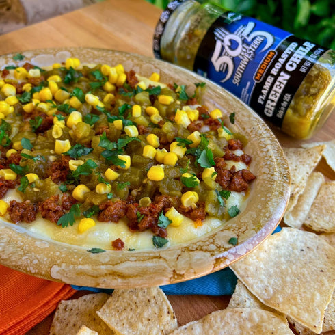 505 Pack 3 (2 1 Southwestern Variety of Roasted Green Chile & Red Enchilada Sauce)