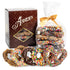 Asher's Chocolates, Chocolate Covered Pretzels Gift Basket, Holiday Assortment of Candy, Small