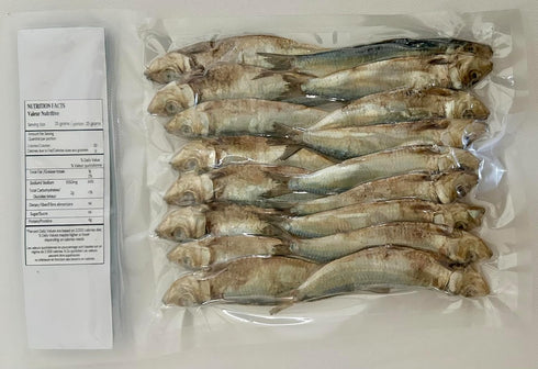 Sun dried seafoods 200g Dried Herring/Tuyo, Dried Fish, Wild Caught, Chemical Free