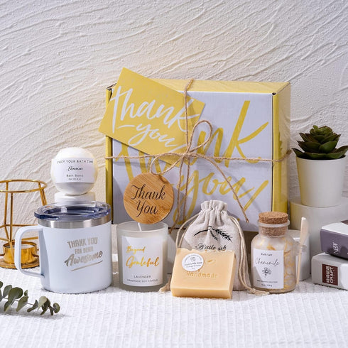 Thank You Gifts for Women Spa Thoughtful Unique Office Gift for Coworkers Nurse Friends Men Boss Employee Secretary
