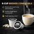 24 Count Northwest Grind White Coffee K-Cup Pods High Caffeine White Coffee, Smooth Low Acid Light Roast Coffee Pods