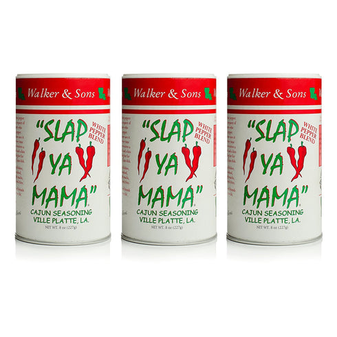 Slap Ya Mama White Pepper Blend, 8 oz (Pack of 3)