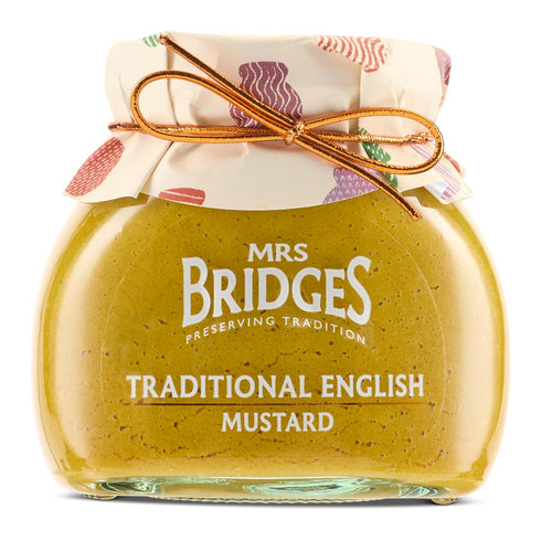 Mrs Bridges Traditional English Mustard, Made in Scotland, 7oz Jar (Pack of