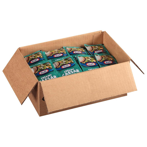 Kraft Packet (1.5 oz Packets, Pack 60) Signature Creamy Caesar Salad Dressing Single Serve