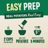 100% 4 4.6 (Pack 10) Idahoan Roasted Garlic +Protein Mashed Potatoes, Naturally Gluten-Free, Real Idaho Potatoes