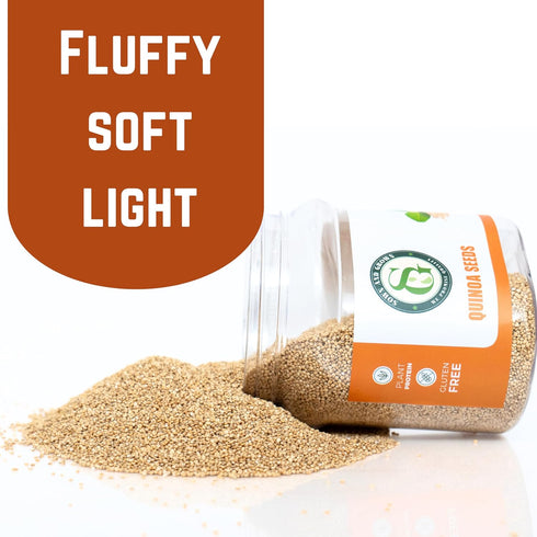 1.5lb, 24oz Sown and Grown Quinoa- | Plant Based Protein, Fiber and Iron - Pre-Washed Whole Grain Rice and Pasta
