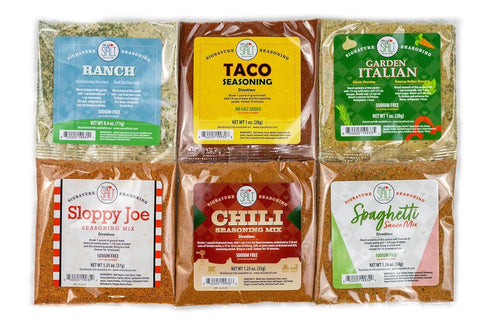 5 Pack Cozy MySALT Chili Seasoning Mix Classic Chili Flavor Without the Salt Quick, Low Sodium Meal Prep for Comfort