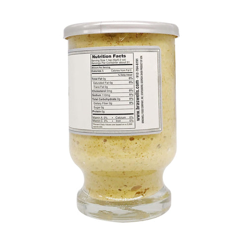 9 Braswells, Mustard Hot Horseradish, Ounce