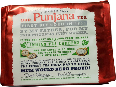 Punjana 80 Pack Thompsons Tea Bags per