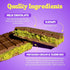 Chocbox Viral Dubai Milk Chocolate Bar Kit - Includes Chocolate Mold, Choc Wafers, Shredded Kataifi, Pistachio Cream