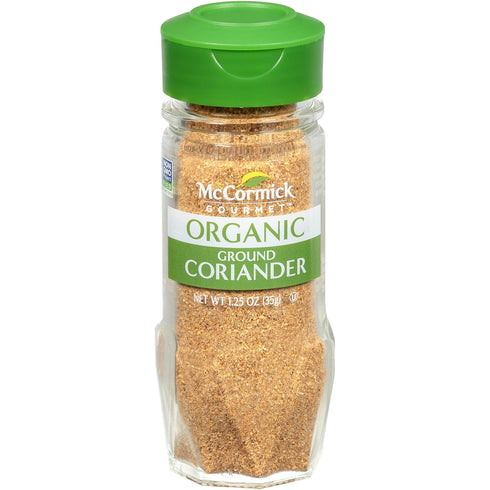 McCormick Gourmet Organic Ground Coriander, 1.25 Ounce