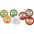 Cozy 36-Count 6 Pack Up Flavors Variety Tea Compatible with Keurig K-Cup Brewers, Including Green, Black, Jasmine, Earl