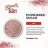 (4oz Ultimate Baker Powdered Sugar - Naturally Colored Icing Sugar for Icing & Frosting, Extra Fine Grain