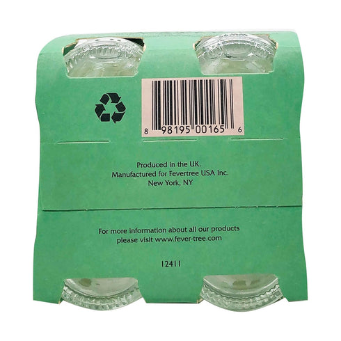6.8 Oz, 4 Pack Fever-Tree, Tonic Water Elderflower, Fl