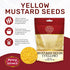 Spicy World 5-Pounds Yellow Mustard Seeds Bulk