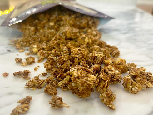 MyCerealMix Sugar Free Granola - Cinnamon Pecan, Gluten Free, Soy Free, All Natural Ingredients, Vegan