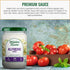 Pack 3-Pack, 12 oz Walden Farms Variety Sauce Garlic Herb, Tomato Basil & Alfredo Sauces Zero Calorie, Sugar Free, Keto