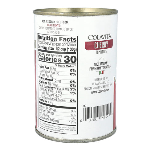 14.1oz (Pack 2) Colavita Canned Tomatoes - Cherry, Can