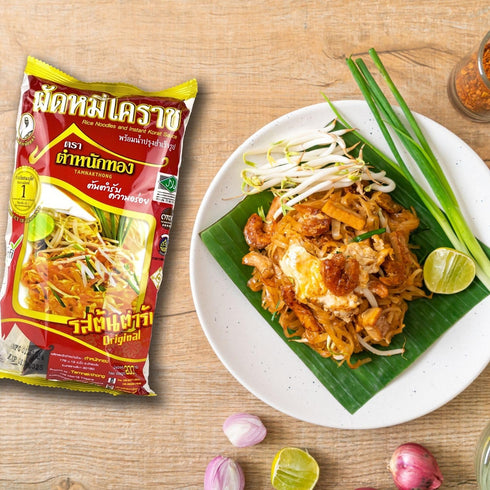 4 Packs) TAMNAKTHONG Pad Thai Korat (Fried Mee Korat or Pad Mee Korat :
