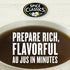 6 lb 6 Spice Classics Au Jus Mix, - One Pound Container of Au Jus Gravy Mix, Best for Bulk Preparation, Use to Heighten