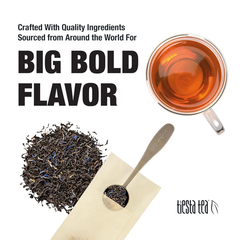 200 16 Tiesta Tea - Earl Grey de la Crme, Loose Leaf, Creamy Earl Grey Black Tea, Premium Blend, Caffeinated Black