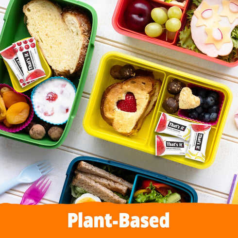 Pack (50 10g Thats it. Fun Size Fruit Bars Variety Pieces, Each), Non-GMO, Kosher, Gluten Free, Breakfast Snacks