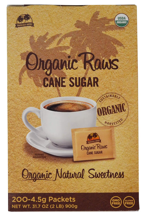 Sugar Foods Maui Turbinado Sugar, 1.98 Pound - 200 per pack -- 2 packs