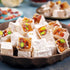 16oz (Pack 1) Hazer Baba Turkish Delight Pistachio Candy, of Gourmet Snack Box, Traditional, Vegan Snack, Turkish