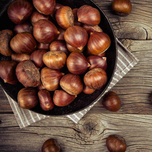1LBS Premium Italian Chestnuts - Fresh, Large Size, Easy to Peel, Hand-Picked, Farm Fresh, All Natural, Gluten-Free