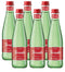 Ferrarelle Sparkling Water, Natural Mineral Water, 11.2 Oz Glass Bottle (6 Pack, Total