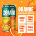 12 oz (24-Pack) Zevia Zero Sugar Soda, Orange, Cans Naturally Sweetened, Non-GMO Project Verified, Gluten-Free, Vegan