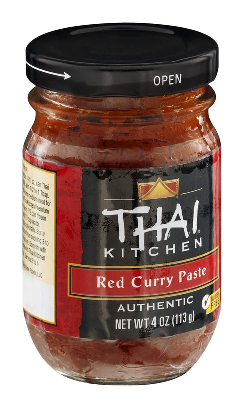 4 oz (Pack 6) Thai Kitchen Gluten Free Red Curry Paste