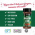 Sauce Goddess Fiery Jamaican Jerk Spice Shaker, Low Sugar, Low Sodium, Vegan Friendly Seasoning for Cooking