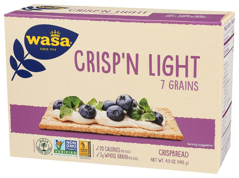 7Grain 4.9 OZ WASA Cracker Crispbread Lght