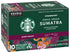 100% 10 (Pack 3 Starbucks Coffee K-Cup Pods, Single-Origin Sumatra Coffee, Dark Roast Arabica Coffee, Keurig Genuine