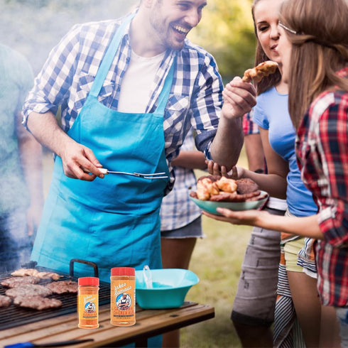 Jake's Famous California Chicken Rub - Gluten Free, MSG Free, Dry Rub, Chicken Seasoning with Turmeric, 5 Oz, Pack of 1