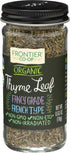 0.8 oz Frontier Herb Organic Whole Thyme Leaf
